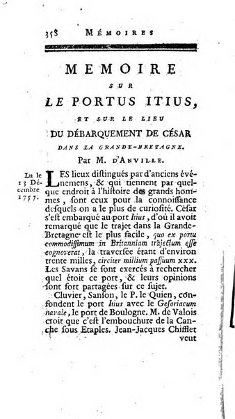 Académie Royale des Inscriptions et Belles Lettres. Mémoires..