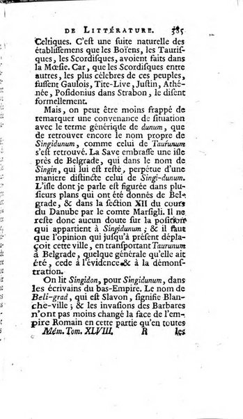 Académie Royale des Inscriptions et Belles Lettres. Mémoires..