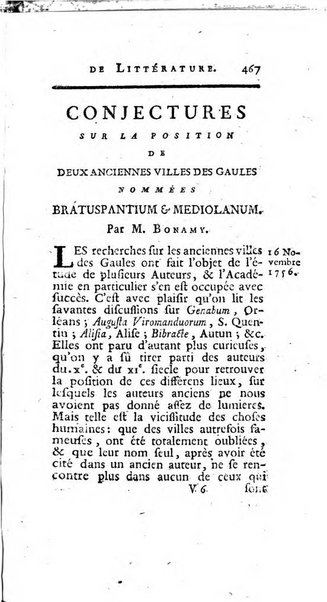 Académie Royale des Inscriptions et Belles Lettres. Mémoires..