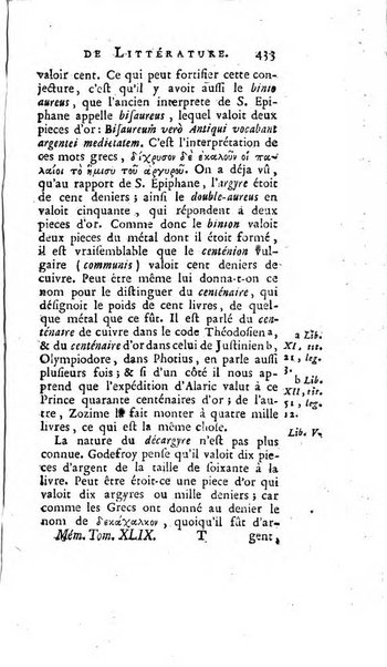 Académie Royale des Inscriptions et Belles Lettres. Mémoires..