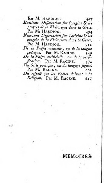 Académie Royale des Inscriptions et Belles Lettres. Mémoires..