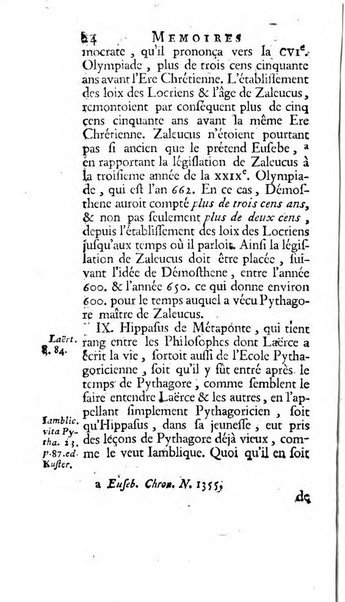 Académie Royale des Inscriptions et Belles Lettres. Mémoires..