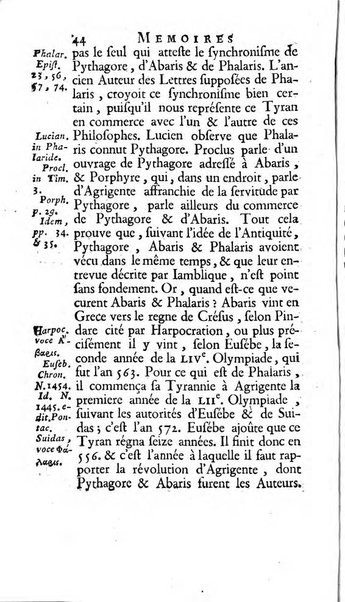 Académie Royale des Inscriptions et Belles Lettres. Mémoires..