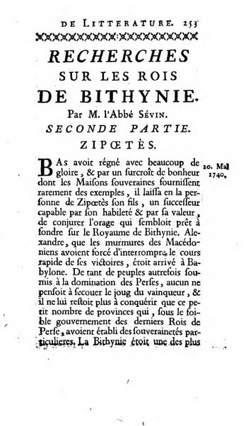 Académie Royale des Inscriptions et Belles Lettres. Mémoires..