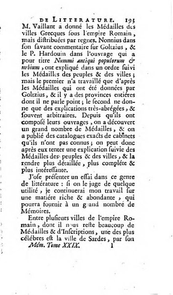 Académie Royale des Inscriptions et Belles Lettres. Mémoires..