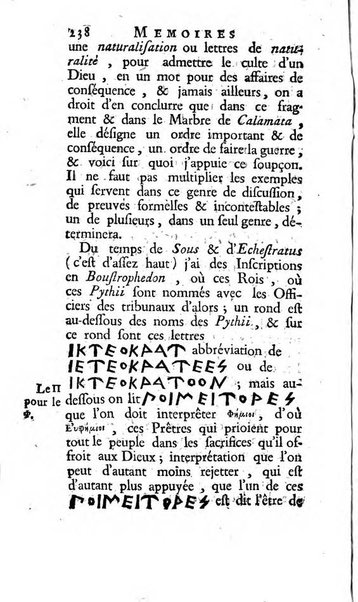 Académie Royale des Inscriptions et Belles Lettres. Mémoires..