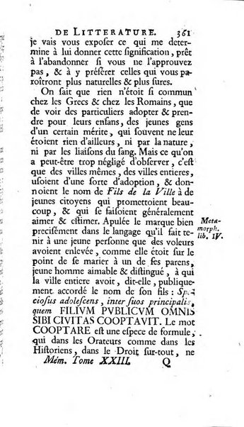 Académie Royale des Inscriptions et Belles Lettres. Mémoires..