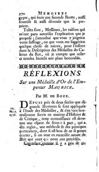 Académie Royale des Inscriptions et Belles Lettres. Mémoires..