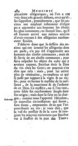 Académie Royale des Inscriptions et Belles Lettres. Mémoires..