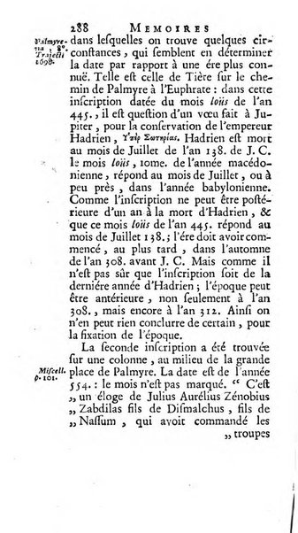 Académie Royale des Inscriptions et Belles Lettres. Mémoires..