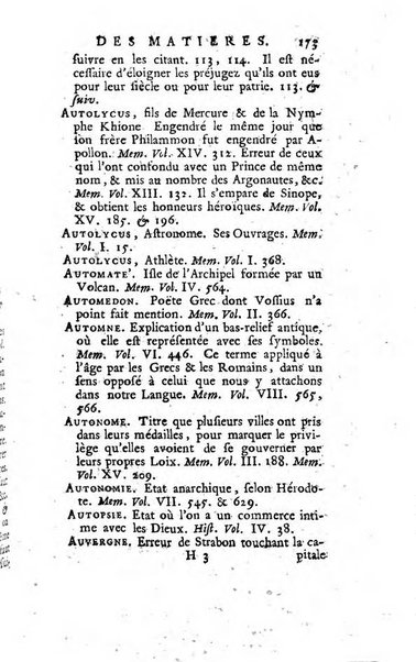 Académie Royale des Inscriptions et Belles Lettres. Mémoires..