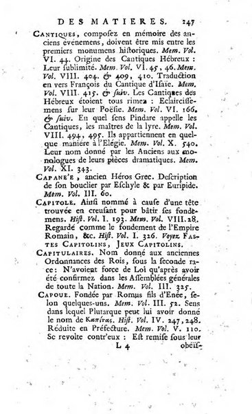 Académie Royale des Inscriptions et Belles Lettres. Mémoires..