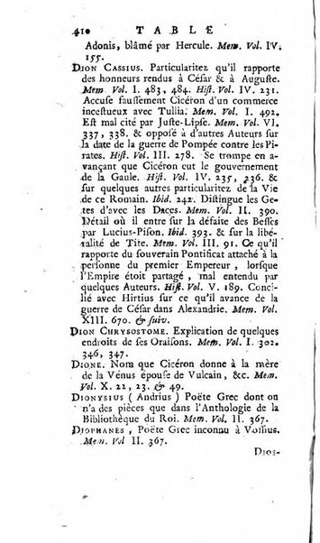 Académie Royale des Inscriptions et Belles Lettres. Mémoires..