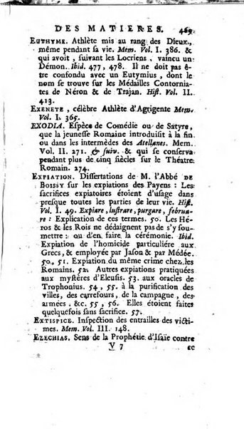 Académie Royale des Inscriptions et Belles Lettres. Mémoires..