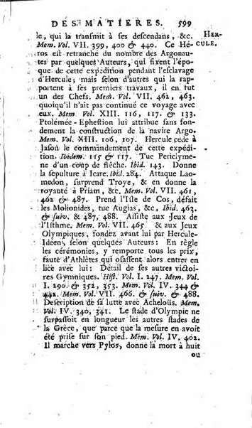 Académie Royale des Inscriptions et Belles Lettres. Mémoires..