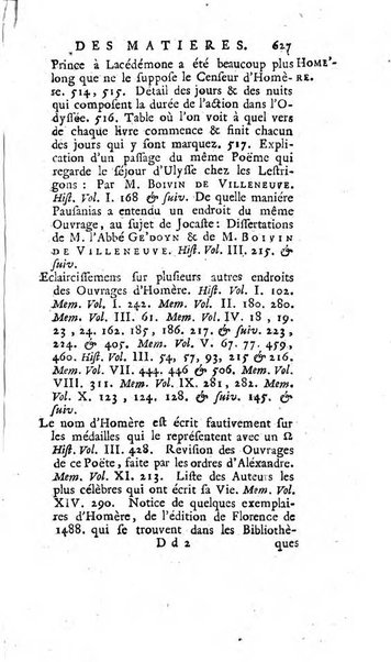 Académie Royale des Inscriptions et Belles Lettres. Mémoires..