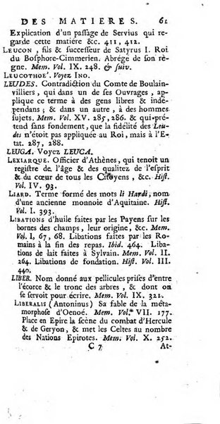 Académie Royale des Inscriptions et Belles Lettres. Mémoires..