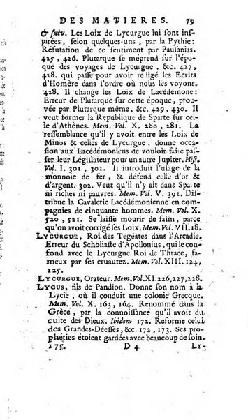 Académie Royale des Inscriptions et Belles Lettres. Mémoires..