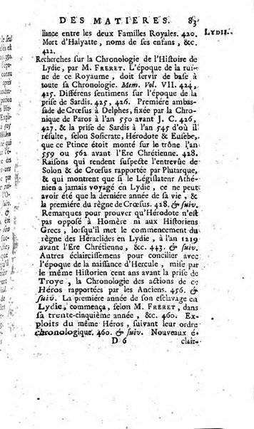 Académie Royale des Inscriptions et Belles Lettres. Mémoires..