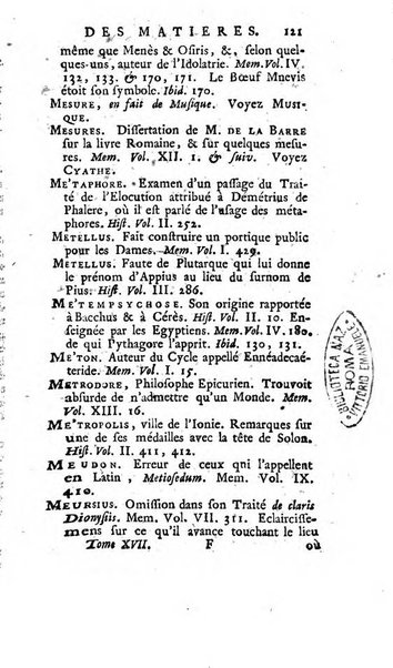 Académie Royale des Inscriptions et Belles Lettres. Mémoires..