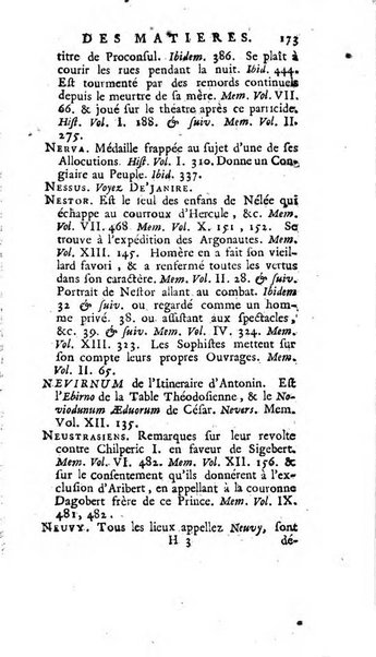 Académie Royale des Inscriptions et Belles Lettres. Mémoires..