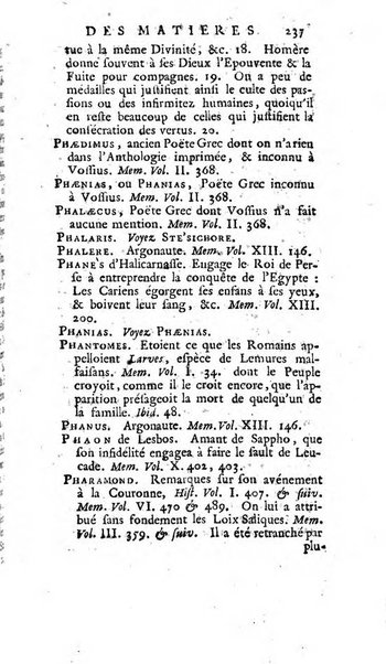 Académie Royale des Inscriptions et Belles Lettres. Mémoires..