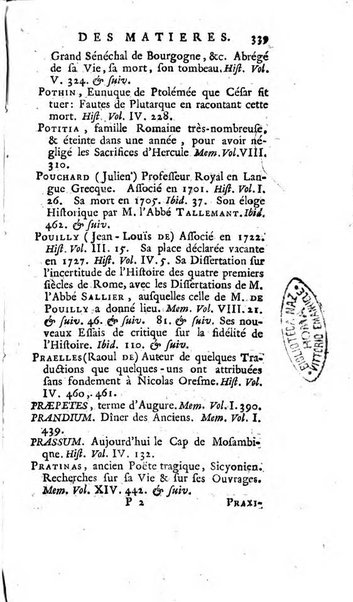 Académie Royale des Inscriptions et Belles Lettres. Mémoires..