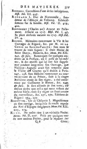 Académie Royale des Inscriptions et Belles Lettres. Mémoires..