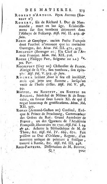 Académie Royale des Inscriptions et Belles Lettres. Mémoires..