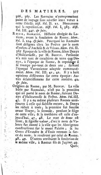 Académie Royale des Inscriptions et Belles Lettres. Mémoires..