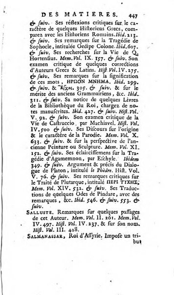 Académie Royale des Inscriptions et Belles Lettres. Mémoires..