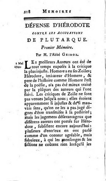 Académie Royale des Inscriptions et Belles Lettres. Mémoires..