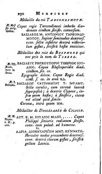 Académie Royale des Inscriptions et Belles Lettres. Mémoires..