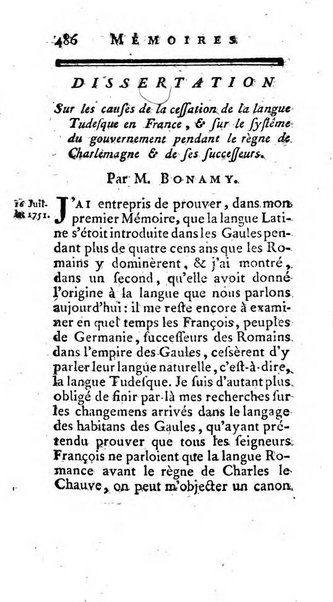 Académie Royale des Inscriptions et Belles Lettres. Mémoires..