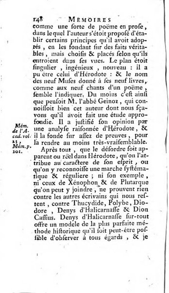 Académie Royale des Inscriptions et Belles Lettres. Mémoires..