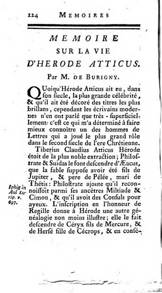 Académie Royale des Inscriptions et Belles Lettres. Mémoires..