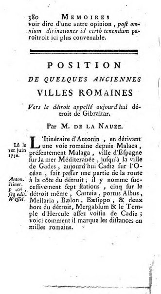 Académie Royale des Inscriptions et Belles Lettres. Mémoires..