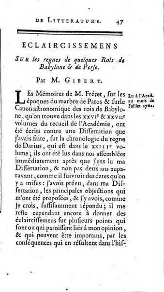 Académie Royale des Inscriptions et Belles Lettres. Mémoires..