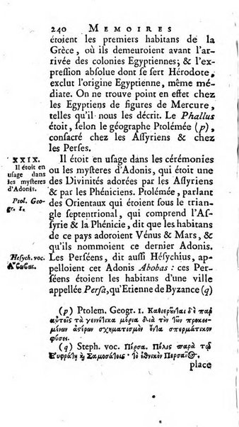 Académie Royale des Inscriptions et Belles Lettres. Mémoires..