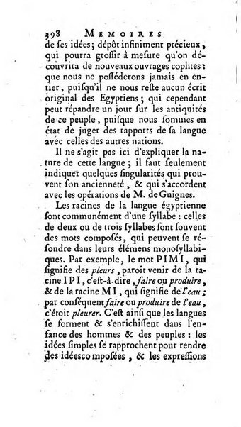 Académie Royale des Inscriptions et Belles Lettres. Mémoires..