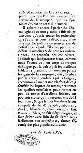 Académie Royale des Inscriptions et Belles Lettres. Mémoires..