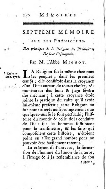 Académie Royale des Inscriptions et Belles Lettres. Mémoires..