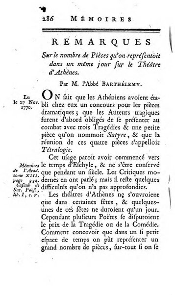 Académie Royale des Inscriptions et Belles Lettres. Mémoires..