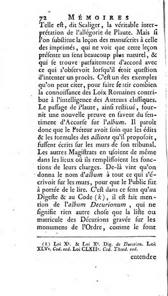 Académie Royale des Inscriptions et Belles Lettres. Mémoires..