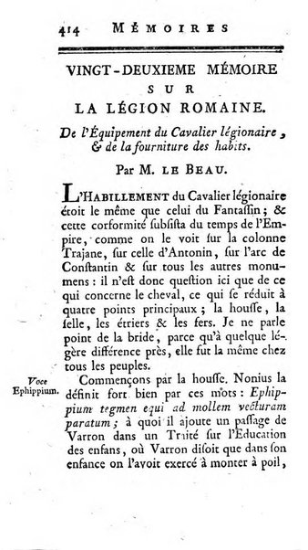 Académie Royale des Inscriptions et Belles Lettres. Mémoires..