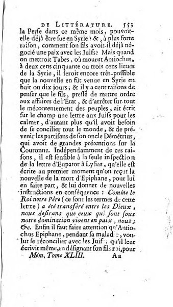 Académie Royale des Inscriptions et Belles Lettres. Mémoires..