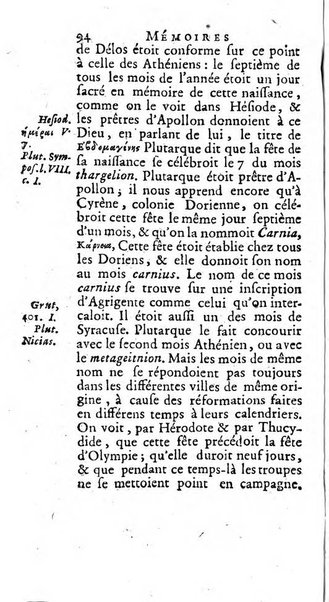 Académie Royale des Inscriptions et Belles Lettres. Mémoires..