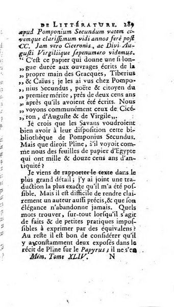 Académie Royale des Inscriptions et Belles Lettres. Mémoires..