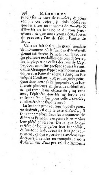 Académie Royale des Inscriptions et Belles Lettres. Mémoires..