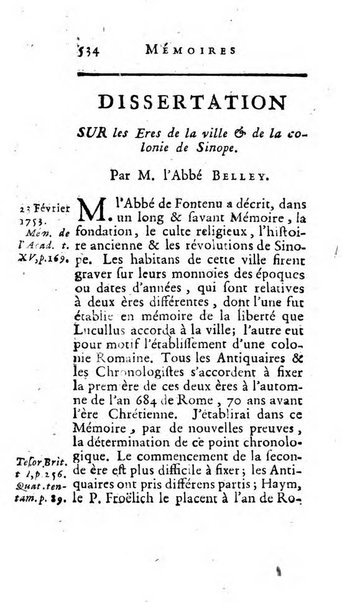 Académie Royale des Inscriptions et Belles Lettres. Mémoires..